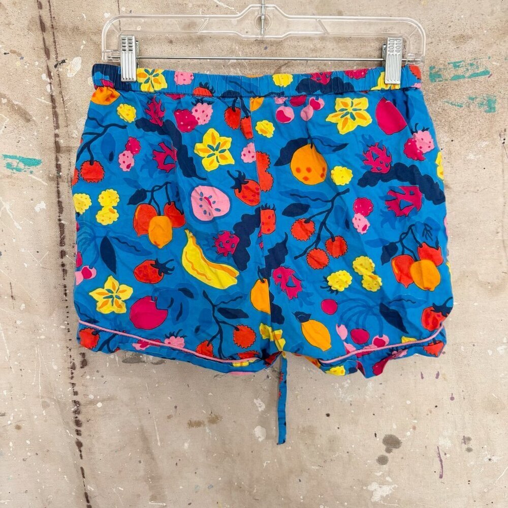 Printfresh Smoothie Time Short Sleeve Pajama Set, Tropical Blue - Picture 7 of 8